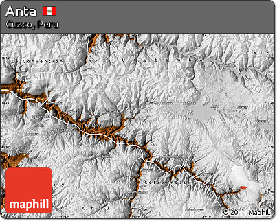 Physical Map of Anta