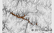 Physical Map of Anta, lighten, desaturated