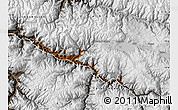 Physical Map of Anta, semi-desaturated