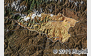 Satellite Map of Anta, darken
