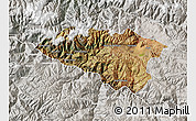 Satellite Map of Anta, lighten, semi-desaturated