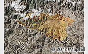 Satellite Map of Anta, semi-desaturated