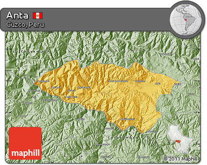 Savanna Style Map of Anta