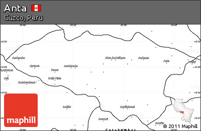 Blank Simple Map of Anta
