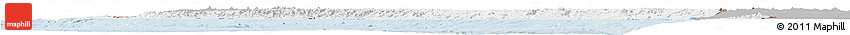 Gray Horizon Map of Peru, single color outside