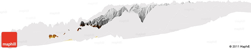 Physical Horizon Map of Canta, cropped outside