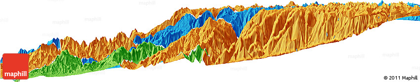 Political Horizon Map of Canta