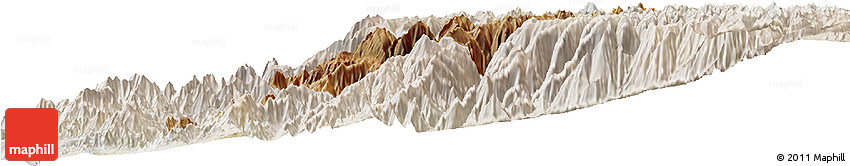 Satellite Horizon Map of Canta, lighten