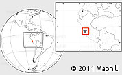 Blank Location Map of Canta, within the entire country