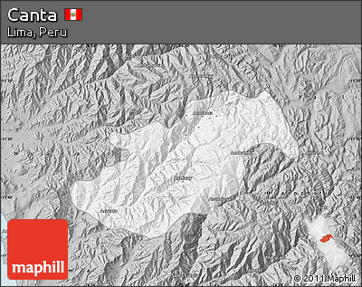 Gray Map of Canta