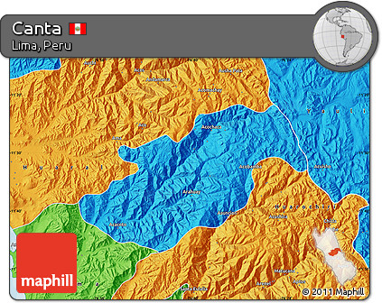 Political Map of Canta