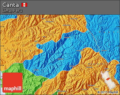 Political Map of Canta