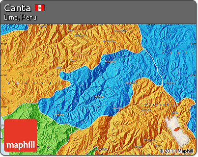 Political Map of Canta