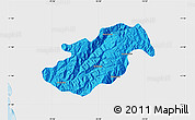 Political Map of Canta, single color outside