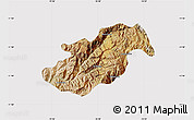 Satellite Map of Canta, cropped outside