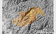 Satellite Map of Canta, desaturated