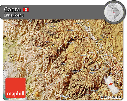 Satellite Map of Canta