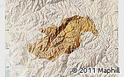 Satellite Map of Canta, lighten