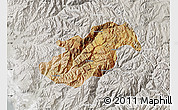 Satellite Map of Canta, lighten, semi-desaturated