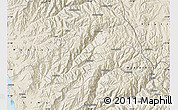 Shaded Relief Map of Canta