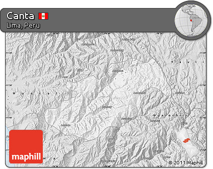 Silver Style Map of Canta
