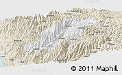 Classic Style Panoramic Map of Canta