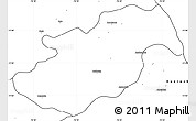 Blank Simple Map of Canta