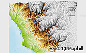 Physical 3D Map of Chancay