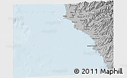 Gray 3D Map of Isla