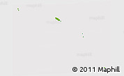 Physical 3D Map of Isla, cropped outside