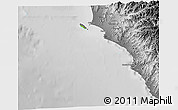 Physical 3D Map of Isla, desaturated