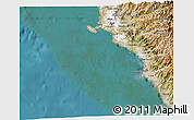 Satellite 3D Map of Isla
