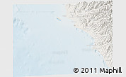 Shaded Relief 3D Map of Isla, lighten