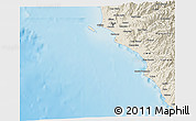 Shaded Relief 3D Map of Isla