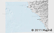 Silver Style 3D Map of Isla