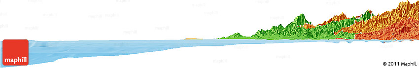 Political Horizon Map of Isla