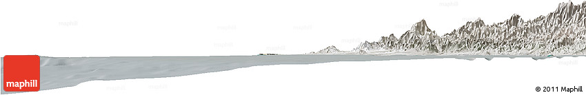 Satellite Horizon Map of Isla, lighten, semi-desaturated