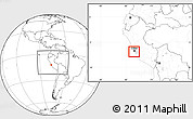 Blank Location Map of Isla, highlighted parent region, within the entire country