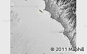 Physical Map of Isla, desaturated