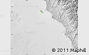 Physical Map of Isla, lighten, desaturated