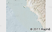 Satellite Map of Isla, lighten