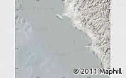 Satellite Map of Isla, lighten, semi-desaturated