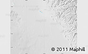 Shaded Relief Map of Isla, lighten, desaturated