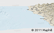 Classic Style Panoramic Map of Isla