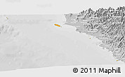 Political Panoramic Map of Isla, lighten, desaturated