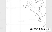 Blank Simple Map of Isla, no labels