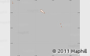 Gray Simple Map of Isla, cropped outside