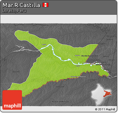 Physical 3D Map of Mar.R.Castilla, darken, desaturated