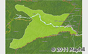 Physical 3D Map of Mar.R.Castilla, satellite outside