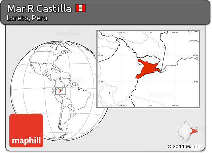 Blank Location Map of Mar.R.Castilla